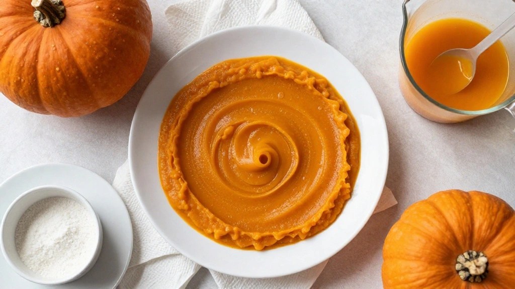 How to Make the Best Pumpkin Spiced Cookies: Soft, Chewy & Delicious - Step 2: Concentrate the Pumpkin 1