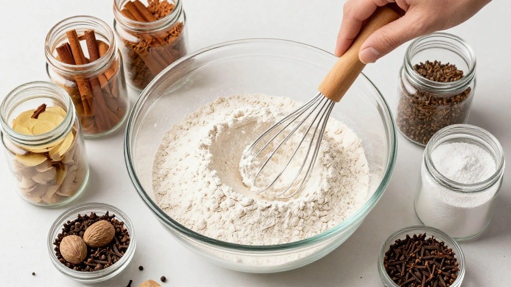 How to Make the Best Pumpkin Spiced Cookies: Soft, Chewy & Delicious - Step 3: Mix the Dry Ingredients 1