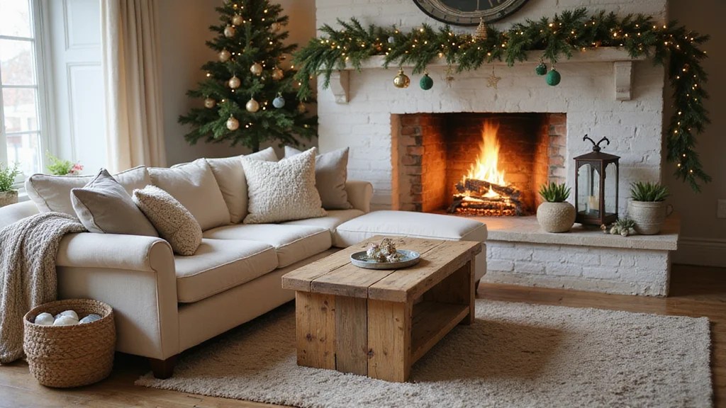 10 Cozy Christmas Living Rooms Without Red Decor
