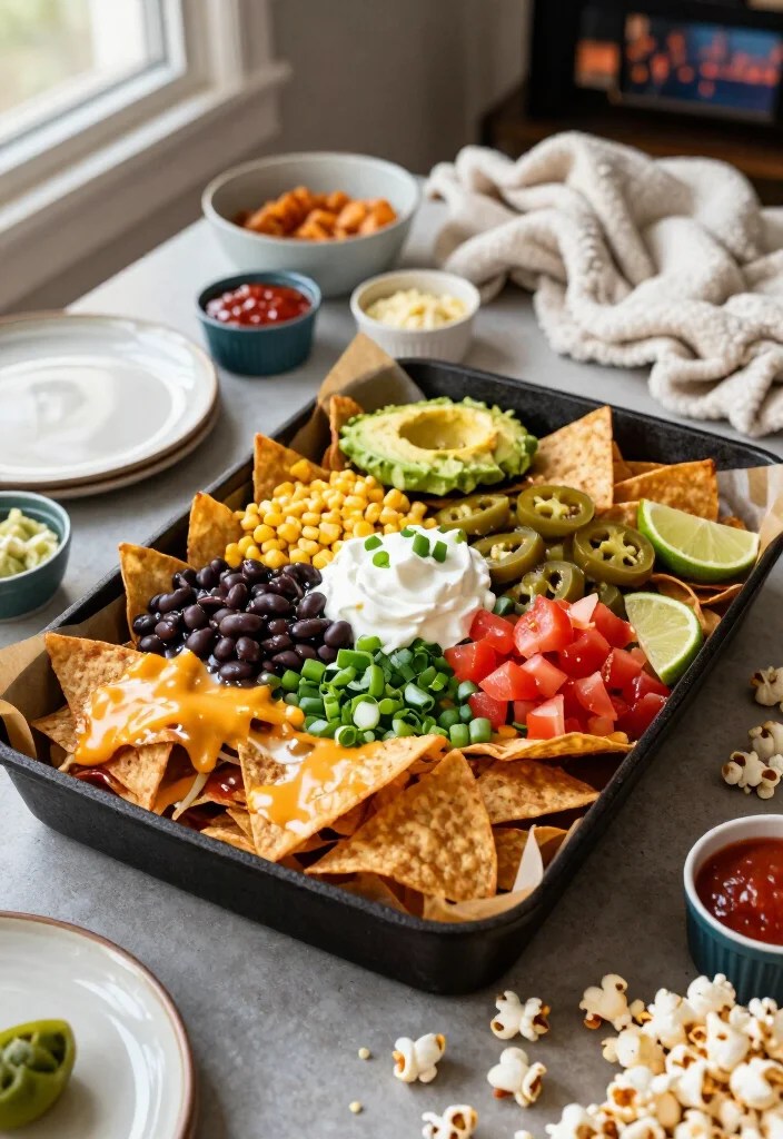 5 Perfect Movie-Night Pairings with Easy One-Pan Recipes - 3. Family-Favorite Adventure: Loaded Sheet-Pan Nachos with Black Beans 1
