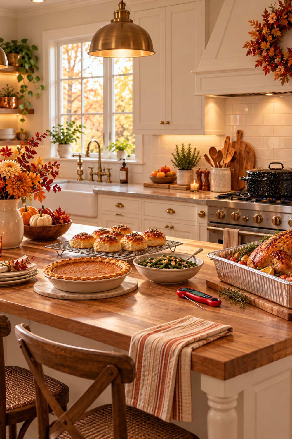 The Ultimate Thanksgiving Planner: 10 Steps for a Stress-Free Holiday From Morning to Night - 3. Create Simple Prep Stations So the Kitchen Stays Under Control 1