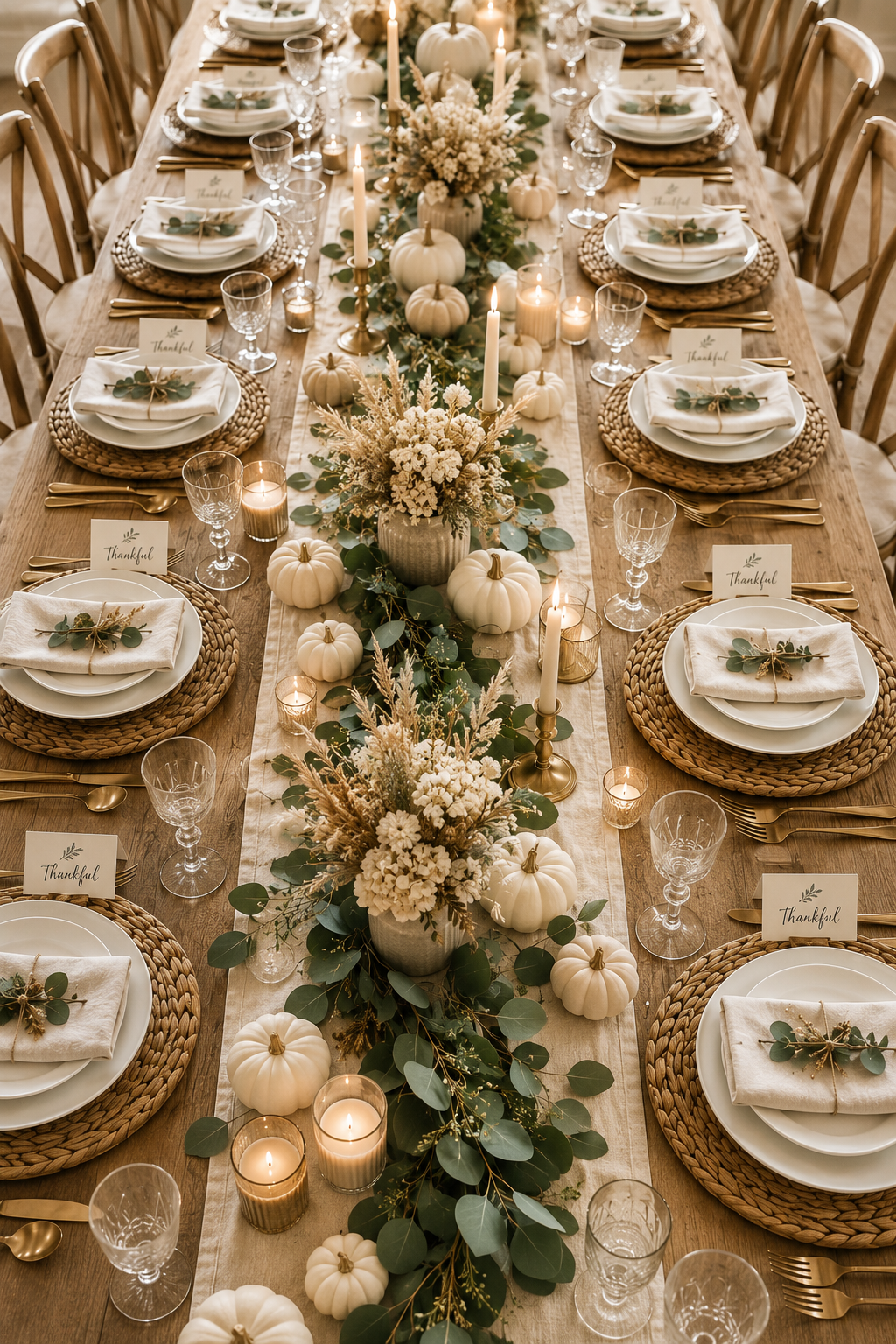 The Ultimate Thanksgiving Planner: 10 Steps for a Stress-Free Holiday From Morning to Night - 7. Finish the Table and Guest Areas During the 2:00 p.m. Block 1